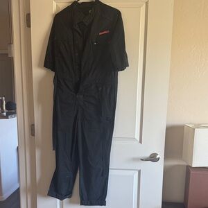 G-Star Black Short Sleeve Jumpsuit